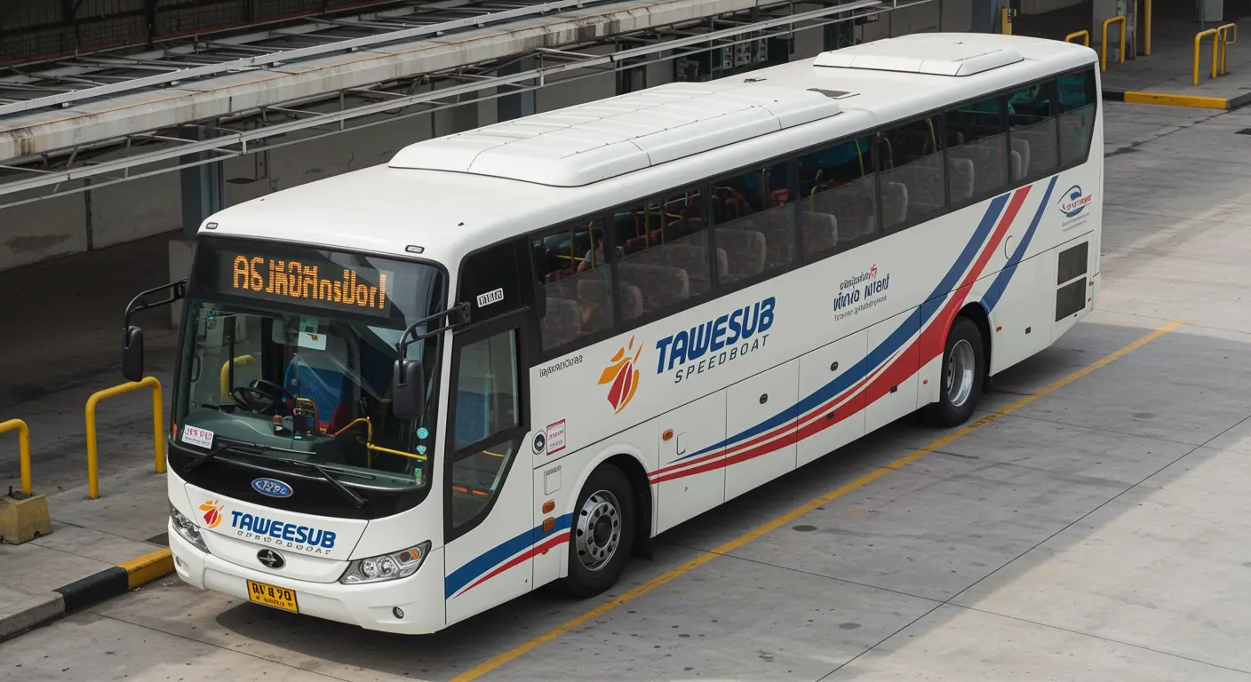 Taweesub Speedboat - Bus Operator for trip from satun to suratthani