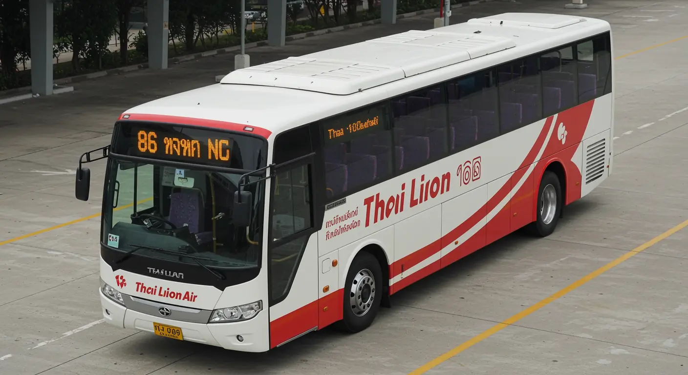 Thai Lion Air - Bus Operator for trip from bangkok to phichit