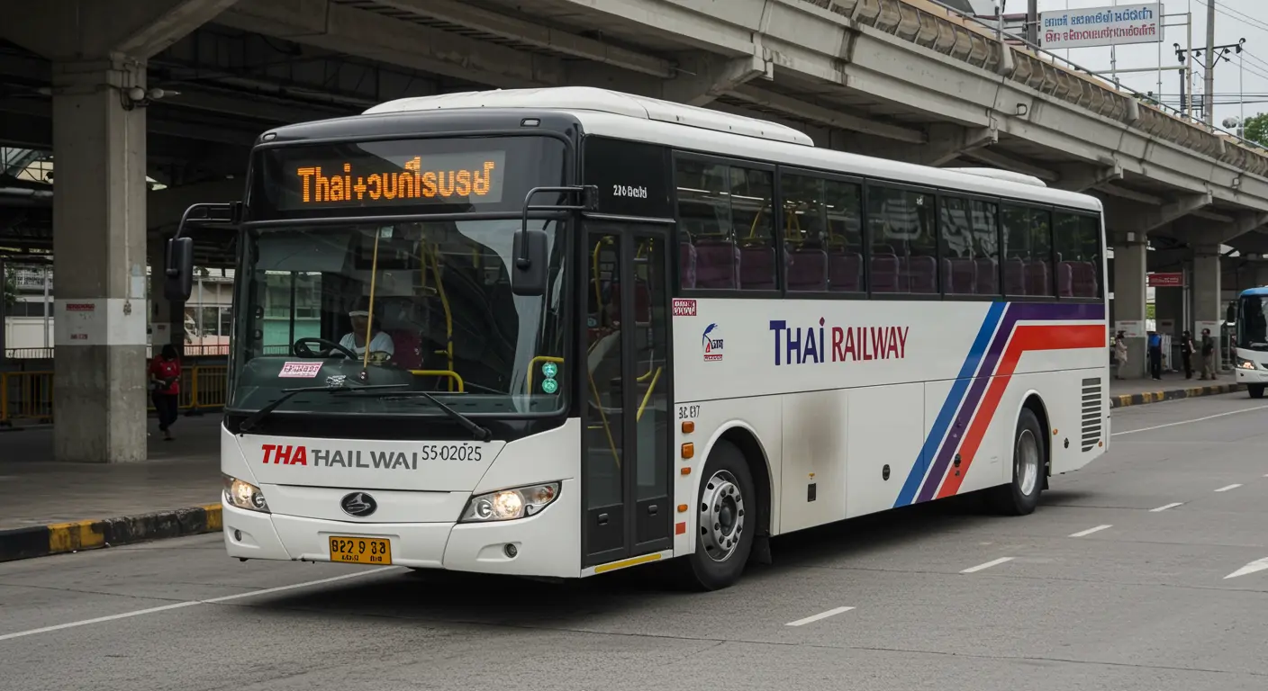 Thai Railway (Note: This is a railway operator, not a bus company) - Bus Operator for trip from surin to saraburi