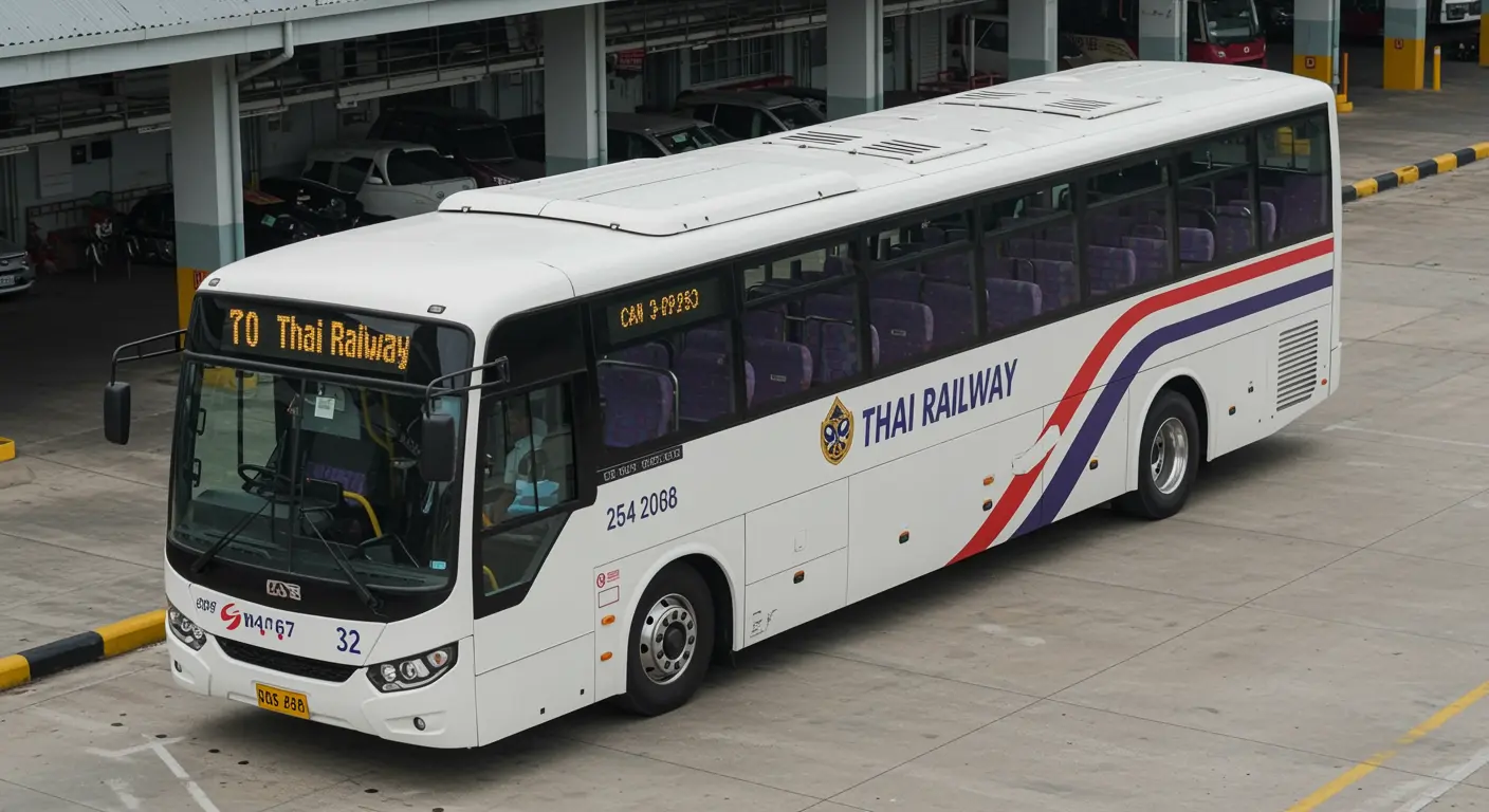Thai Railway (Note: This is a train operator) - Bus Operator for trip from nakhon-pathom to nakhon-si-thammarat