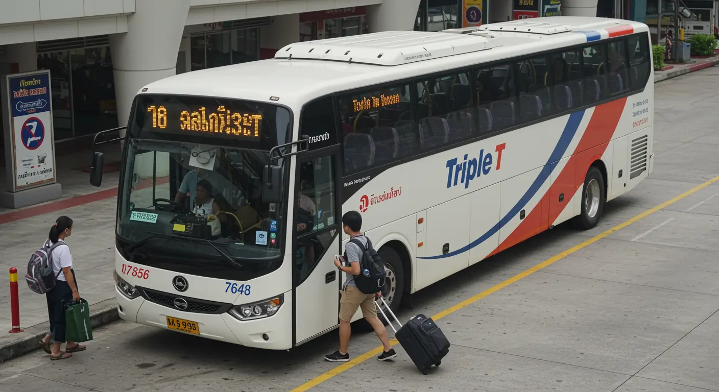 Triple T - Bus Operator for trip from chanthaburi to bangkok