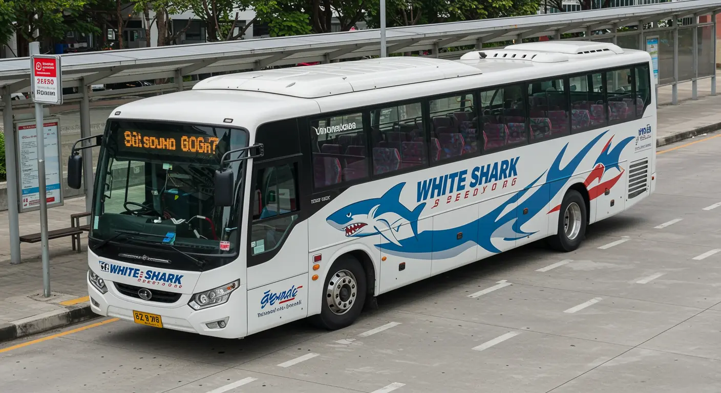 White Shark Speedboat - Bus Operator for trip from koh-samet to rayong