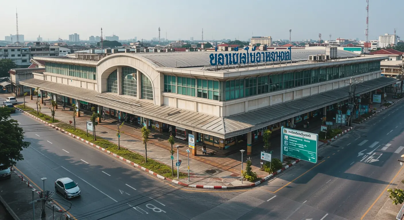 amnat-charoen Main bus Station - Origin point for amnat-charoen to bangkok route