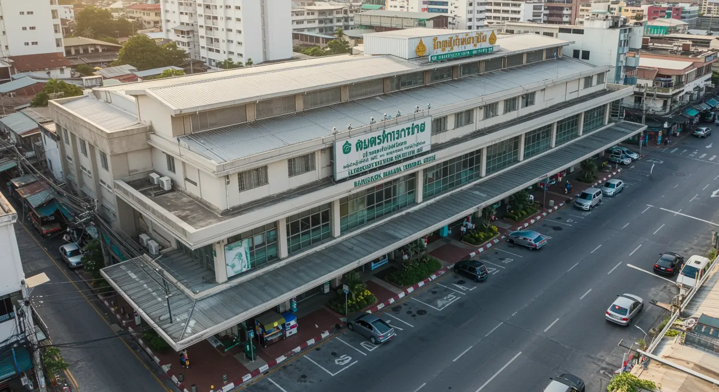 bangkok Main bus Station - Destination point for amphawa to bangkok route