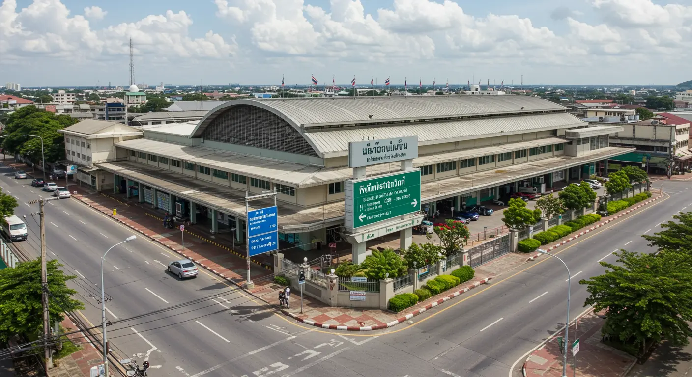 hat-yai Main bus Station - Destination point for ao-nang to hat-yai route