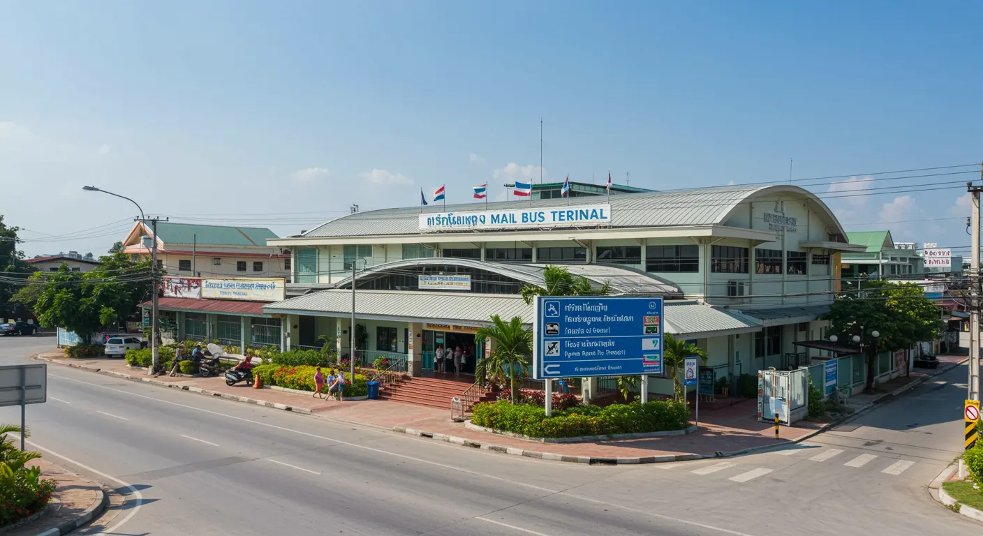 ao-nang Main bus Station - Origin point for ao-nang to satun route
