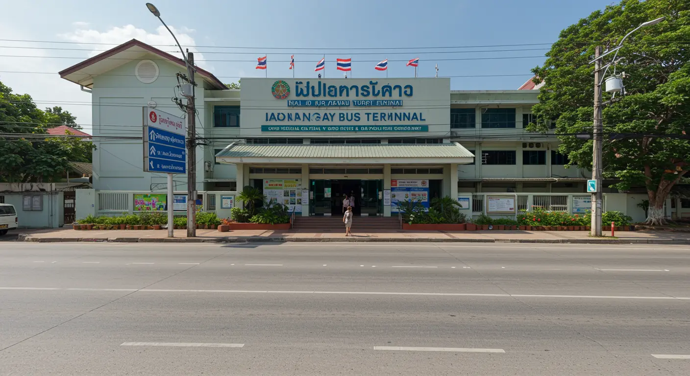 ao-nang Main bus Station - Origin point for ao-nang to suratthani route