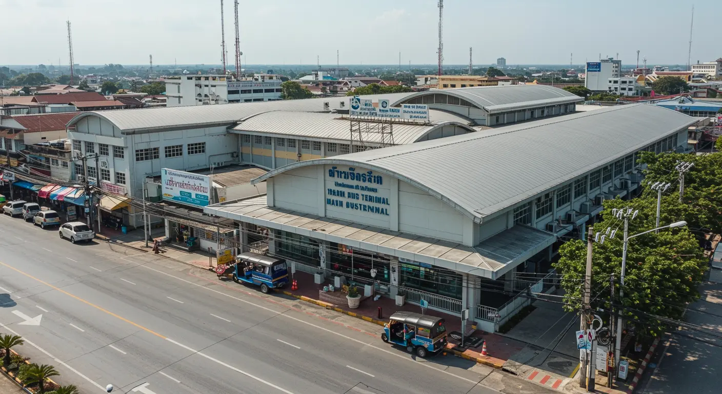 trang Main bus Station - Destination point for ao-nang to trang route
