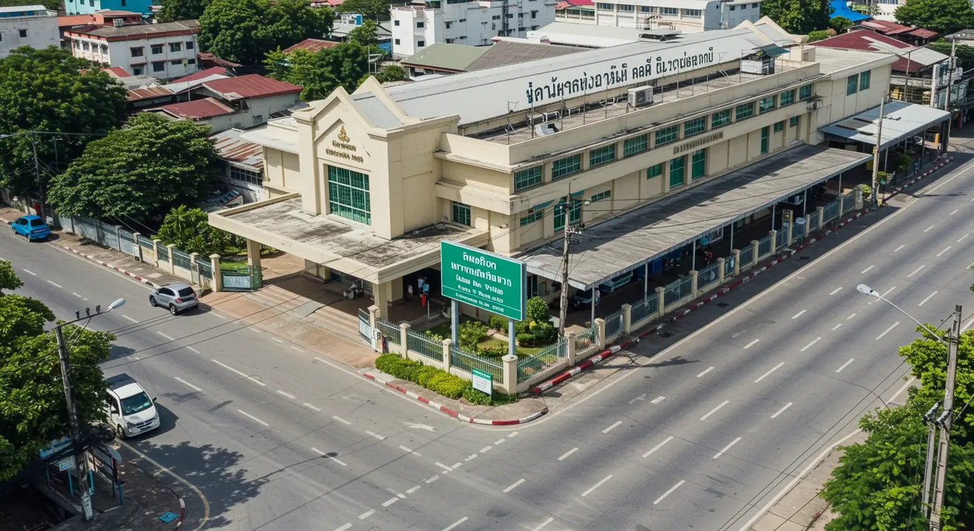 aranyaprathet Main bus Station - Destination point for phnom-penh to aranyaprathet route