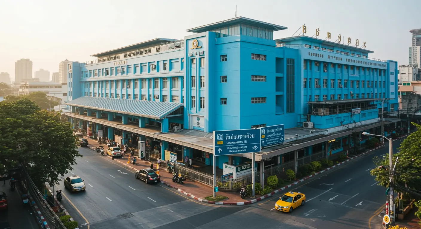 bangkok Main bus Station - Destination point for aranyaprathet to bangkok route