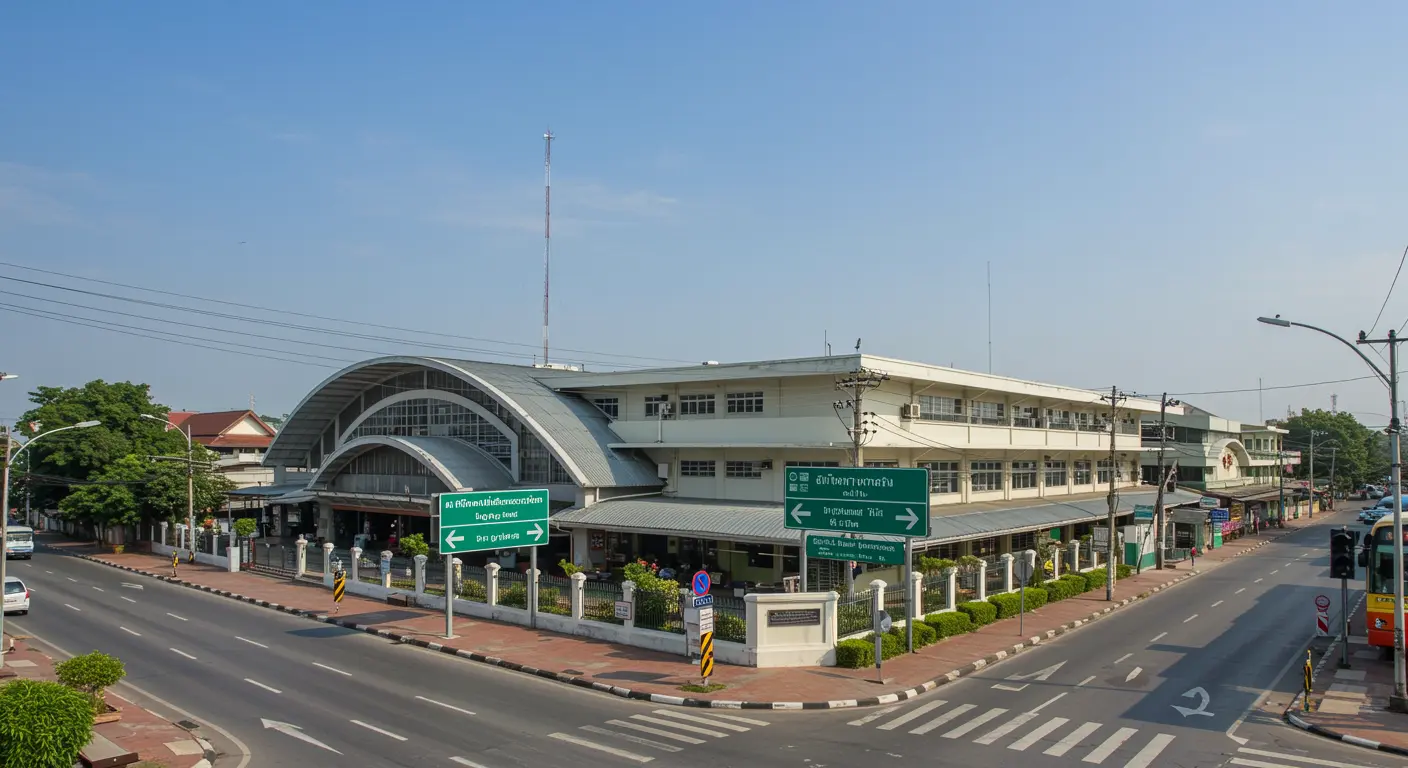 ayutthaya Main bus Station - Origin point for ayutthaya to korat route