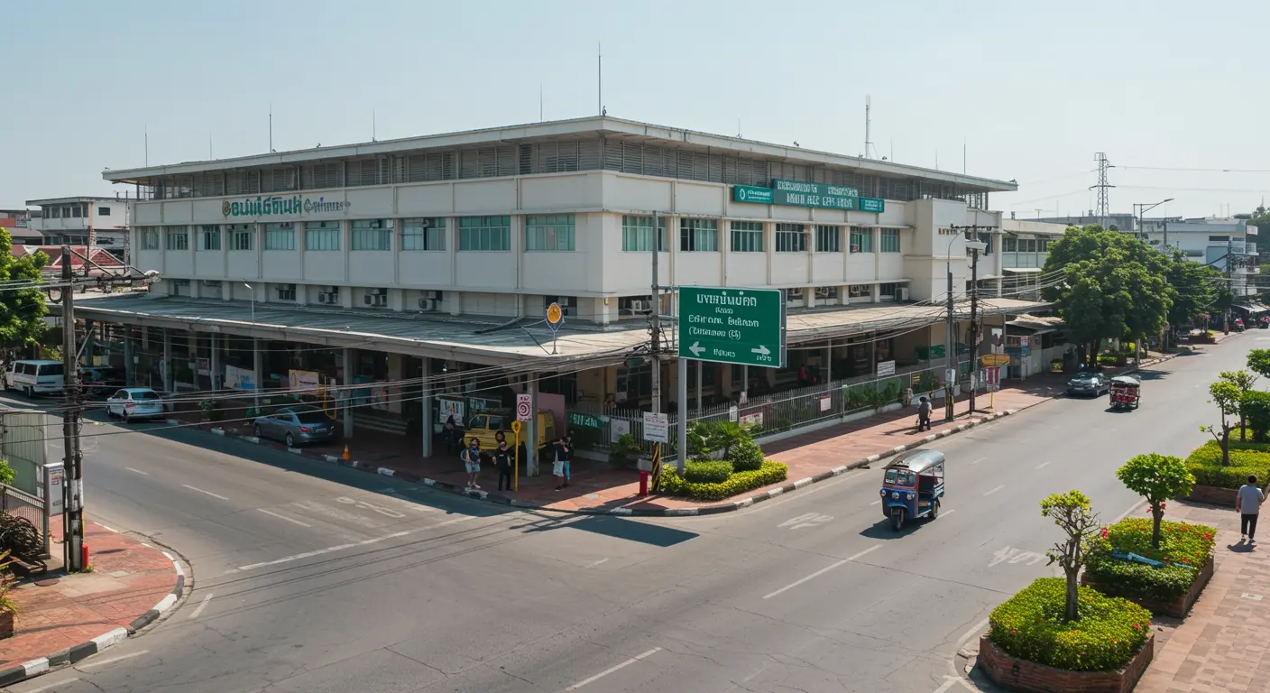 ayutthaya Main bus Station - Origin point for ayutthaya to lopburi route