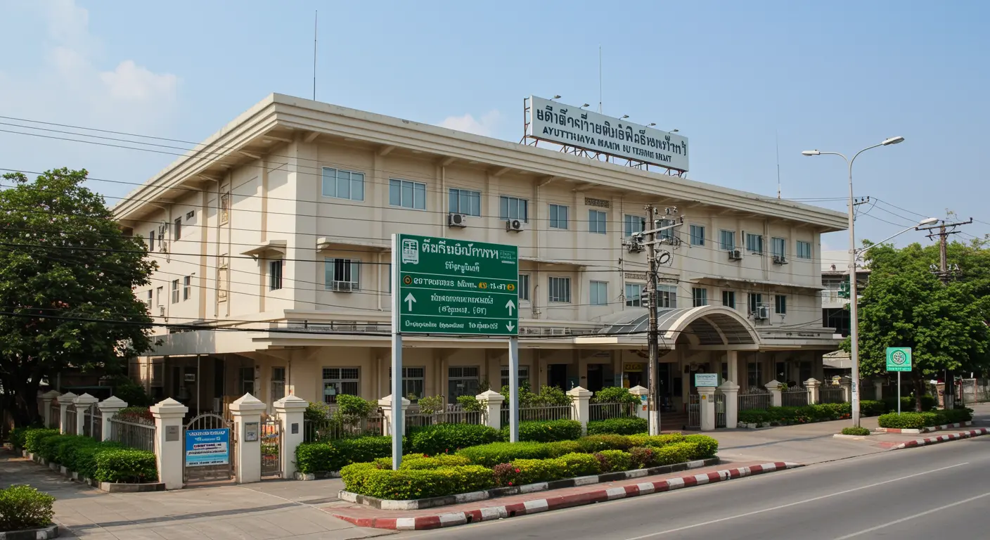 ayutthaya Main bus Station - Origin point for ayutthaya to mae-hong-son route