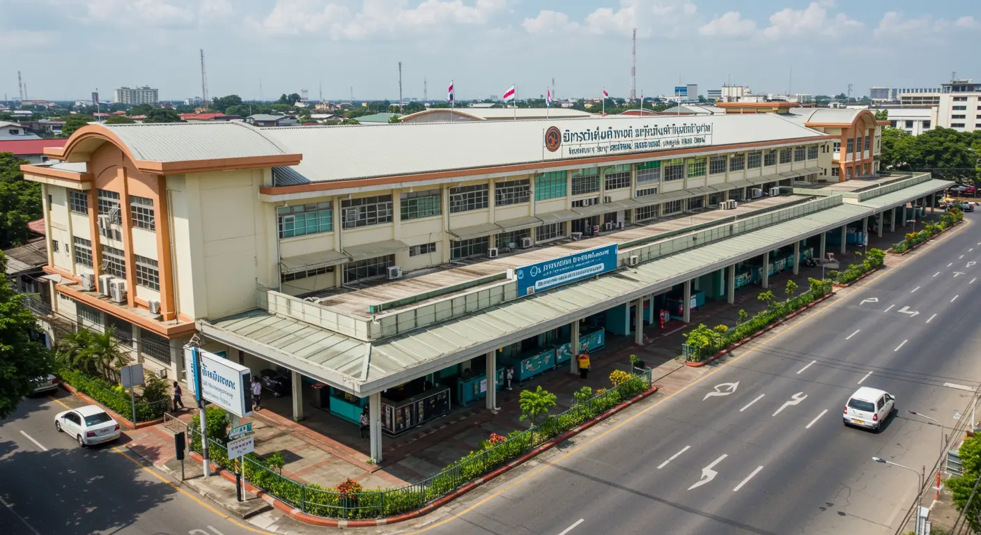 nakhon-ratchasima Main bus Station - Destination point for ayutthaya to nakhon-ratchasima route
