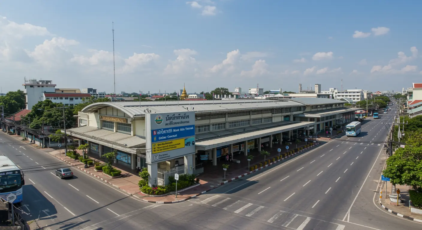 phitsanulok Main bus Station - Destination point for ayutthaya to phitsanulok route