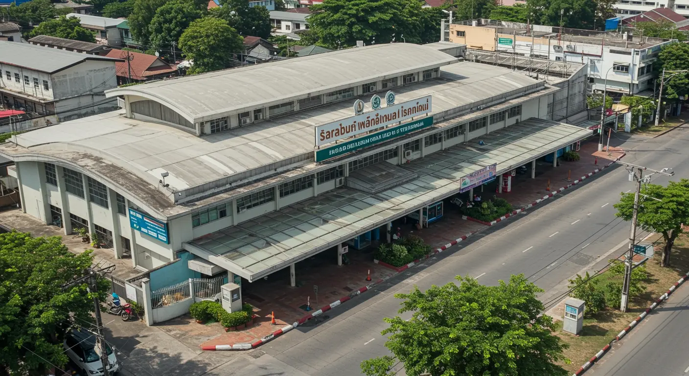saraburi Main bus Station - Destination point for ayutthaya to saraburi route