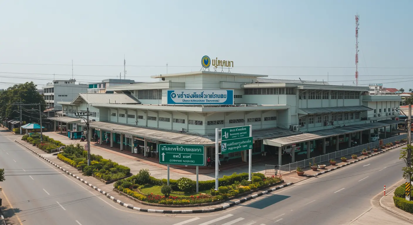 ubon-ratchathani Main bus Station - Destination point for ayutthaya to ubon-ratchathani route