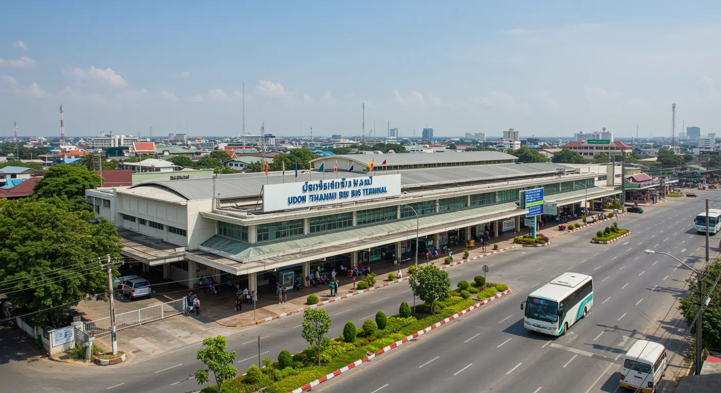udon-thani Main bus Station - Destination point for ayutthaya to udon-thani route