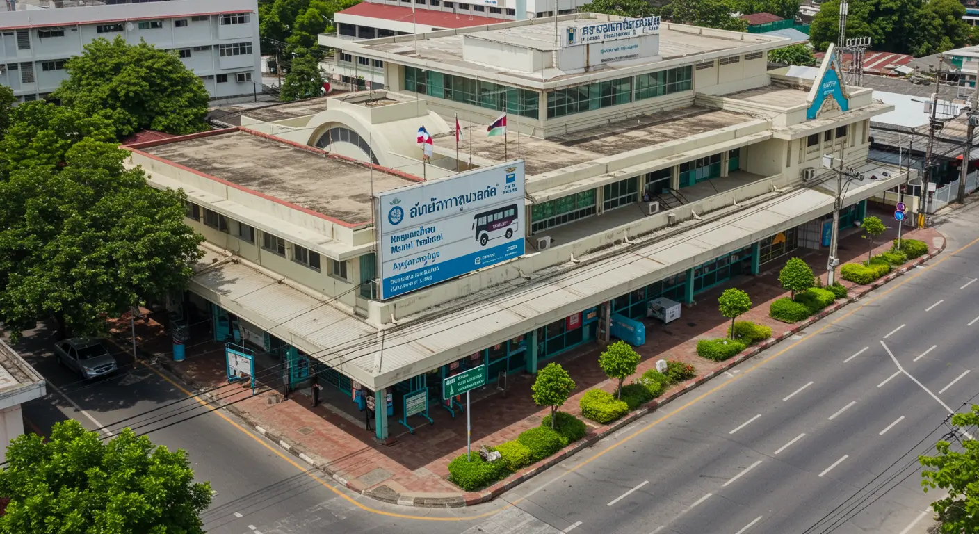 ayutthaya Main bus Station - Origin point for ayutthaya to udon-thani route