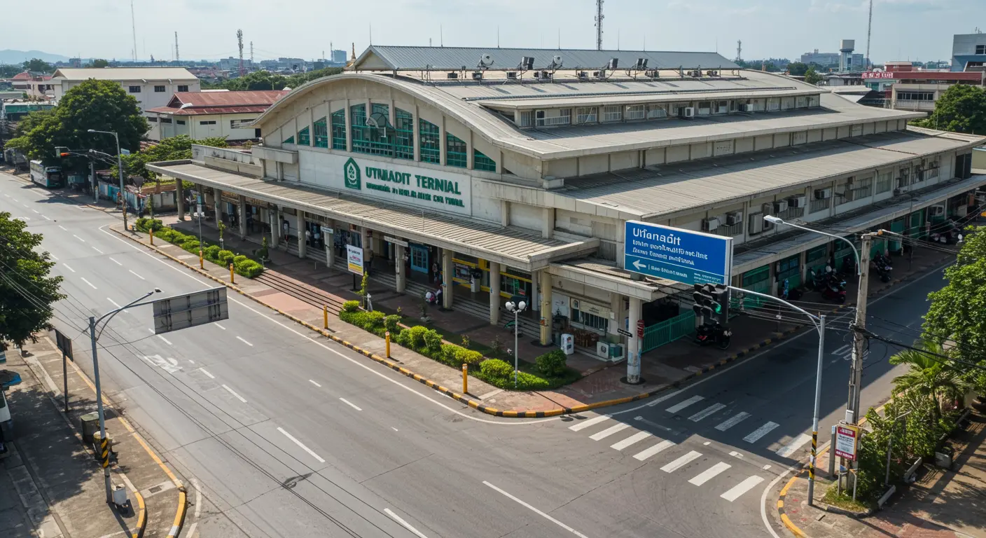 uttaradit Main bus Station - Destination point for ayutthaya to uttaradit route
