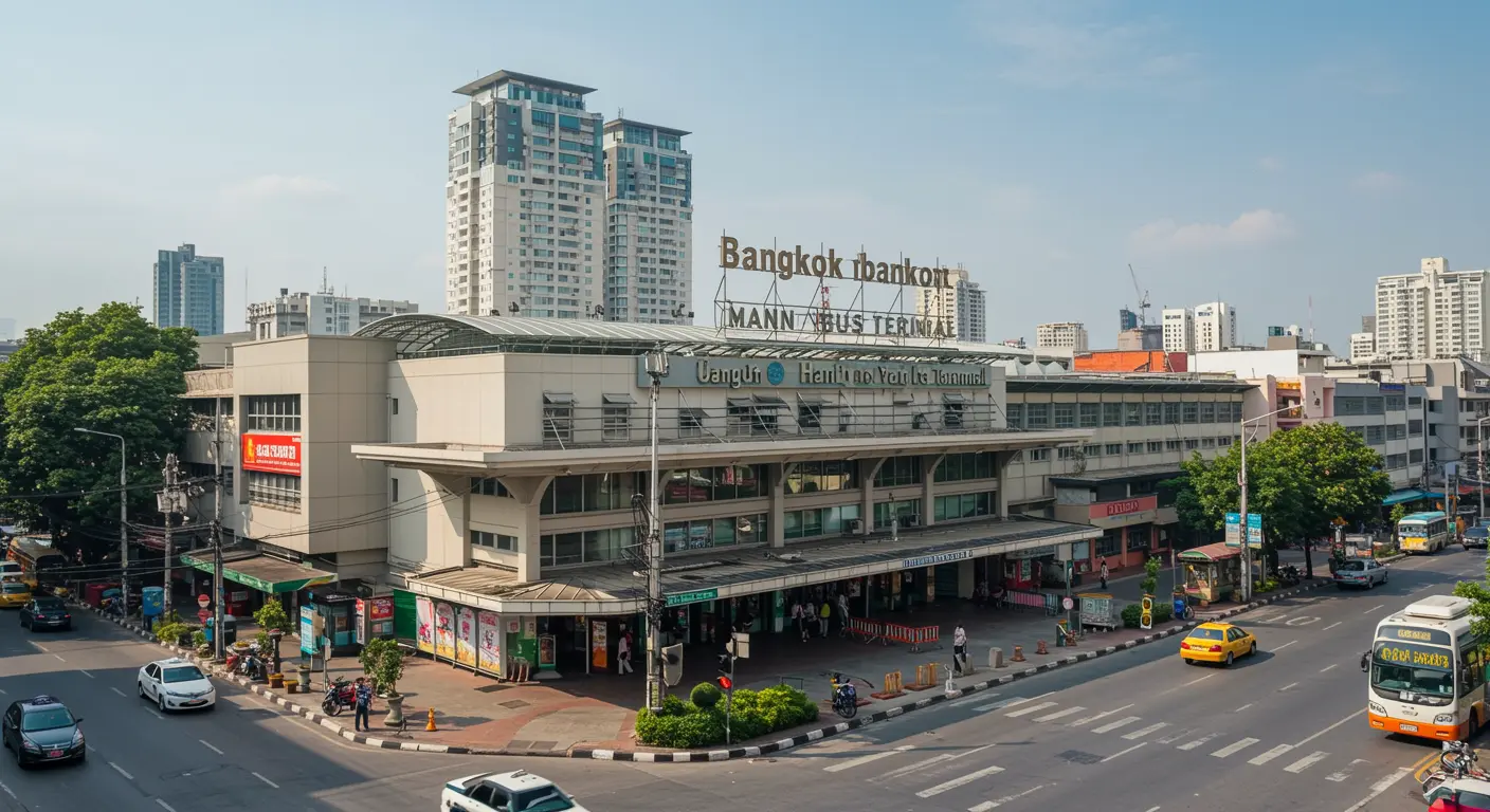 bangkok Main bus Station - Destination point for koh-yao-noi to bangkok route