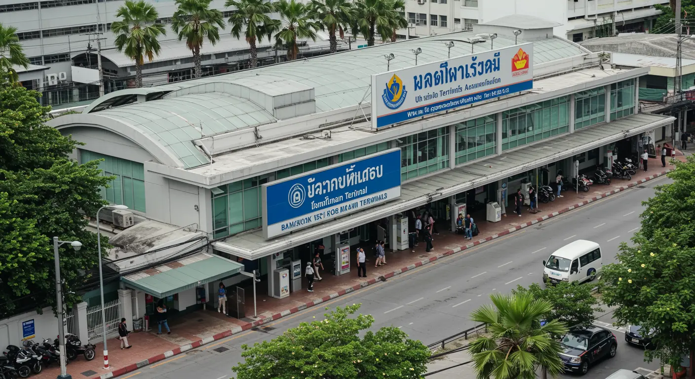 bangkok Main bus Station - Origin point for bangkok to chachoengsao route