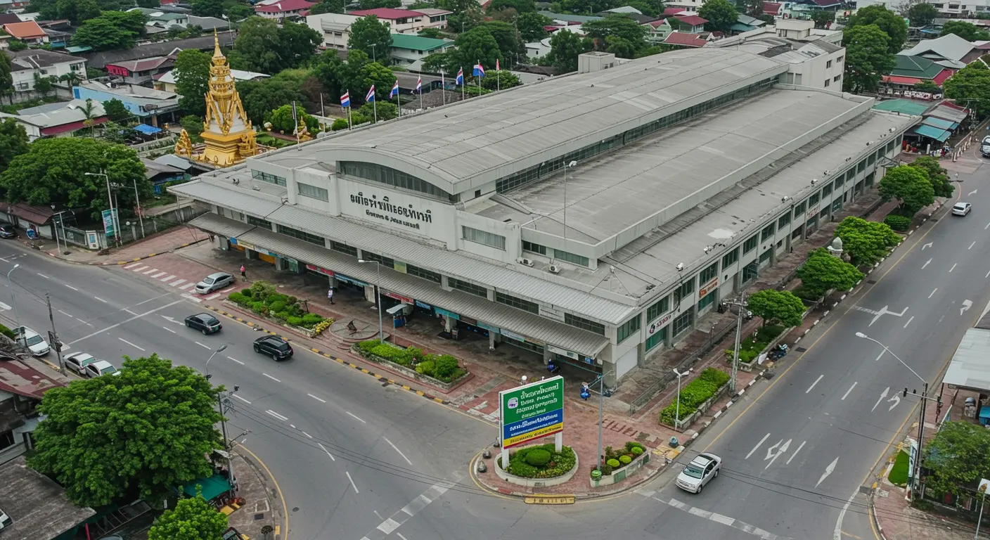 chaiyaphum Main bus Station - Destination point for bangkok to chaiyaphum route