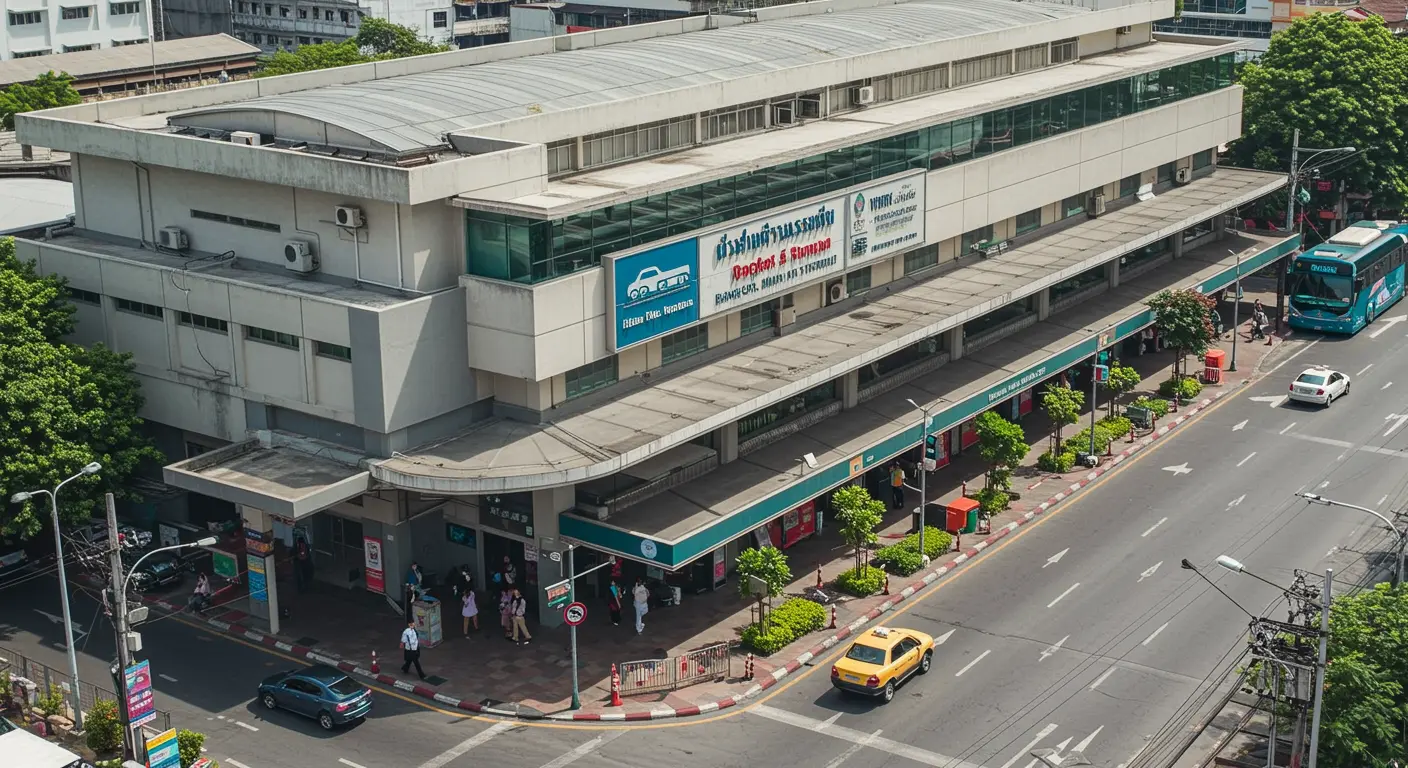 bangkok Main bus Station - Origin point for bangkok to chanthaburi route