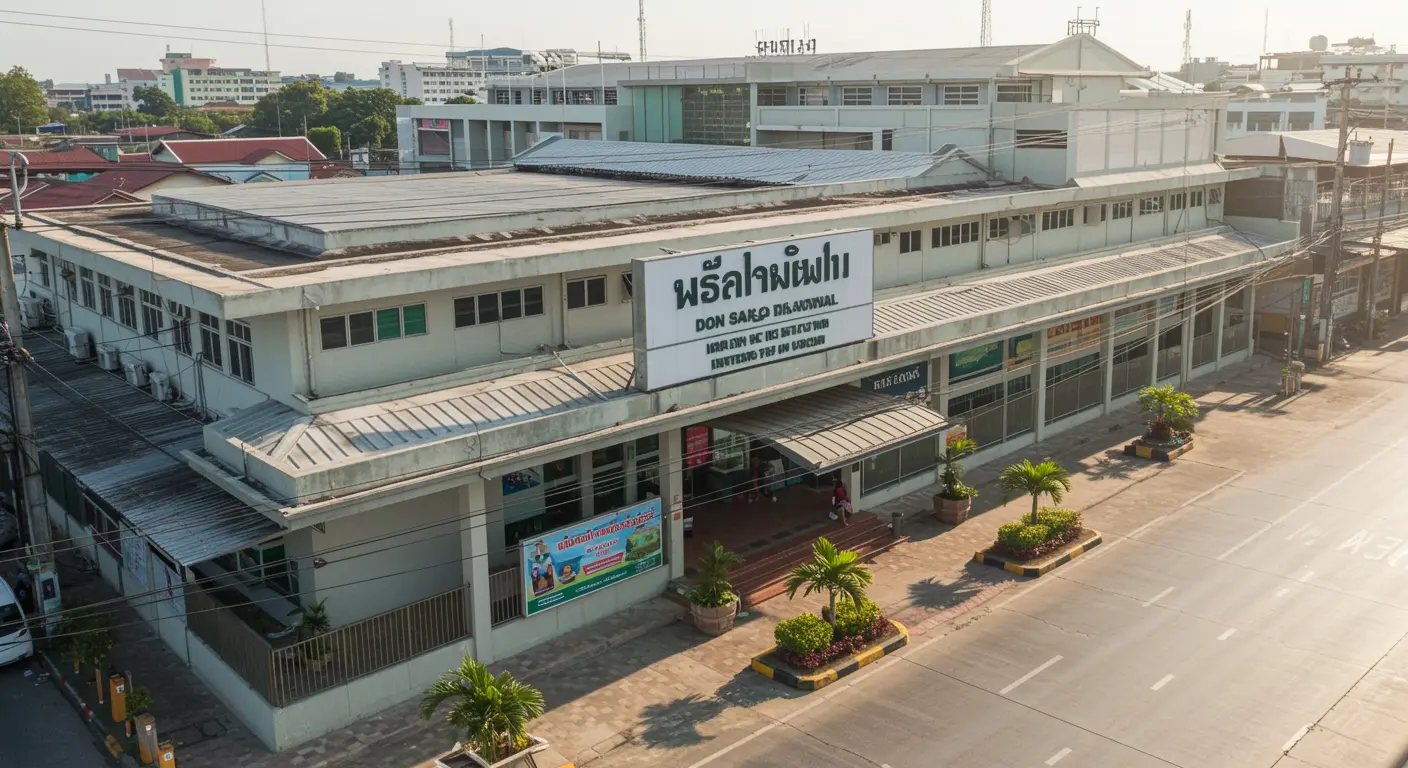 don-sak Main bus Station - Destination point for bangkok to don-sak route