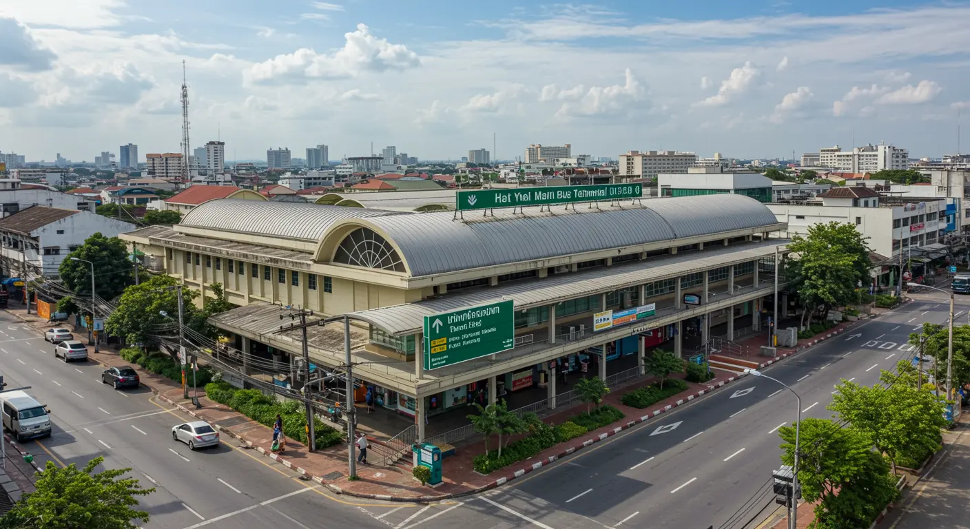 hat-yai Main bus Station - Destination point for bangkok to hat-yai route