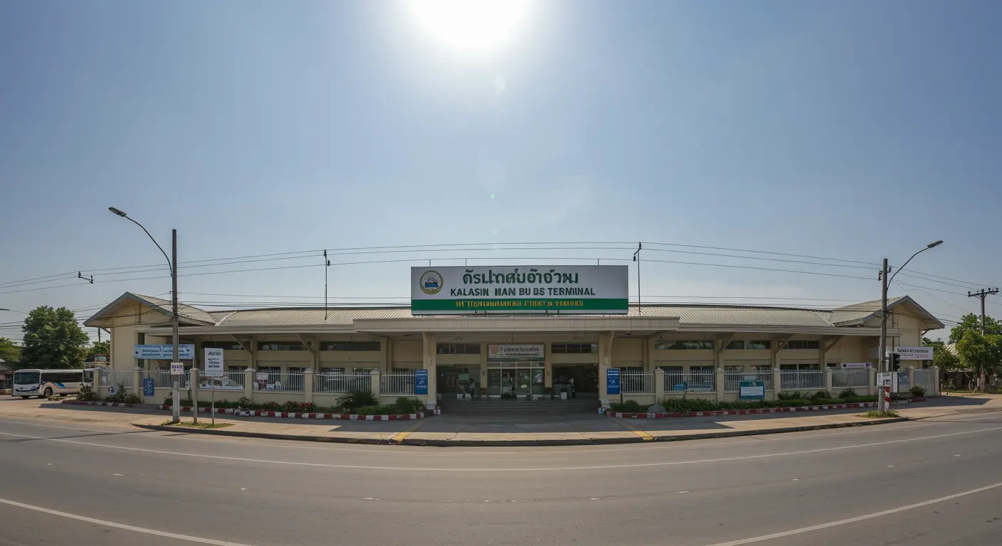 kalasin Main bus Station - Destination point for bangkok to kalasin route