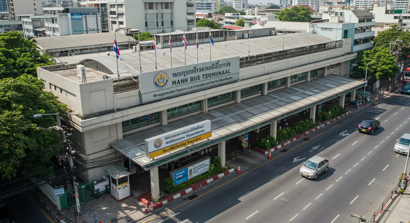 bangkok Main bus Station - Origin point for bangkok to kamphaeng-phet route