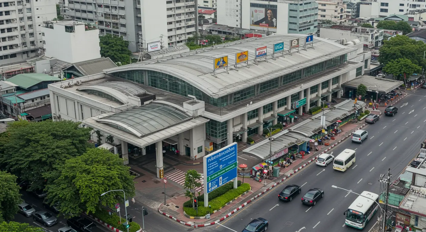 bangkok Main bus Station - Origin point for bangkok to khao-lak route