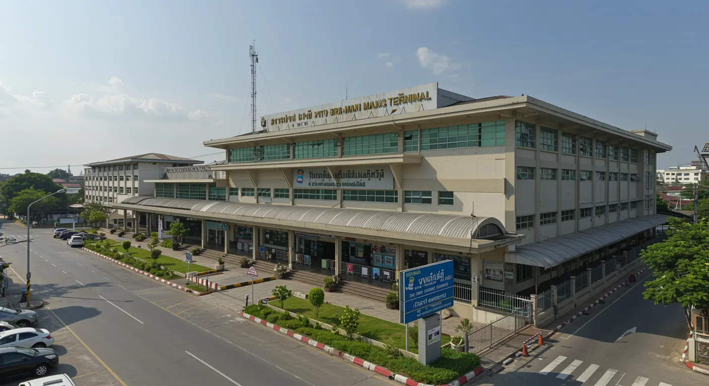 khura-buri Main bus Station - Destination point for bangkok to khura-buri route