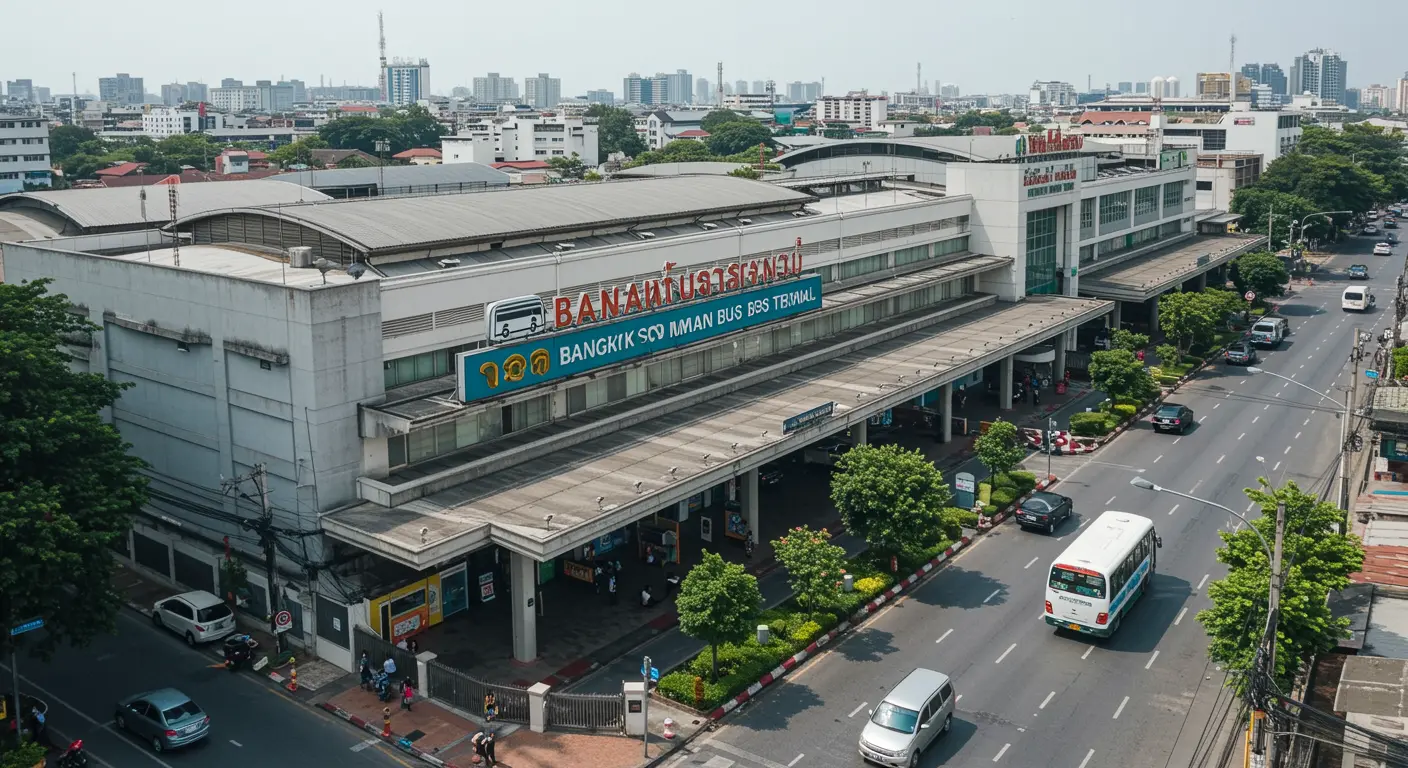 bangkok Main bus Station - Origin point for bangkok to koh-kood route