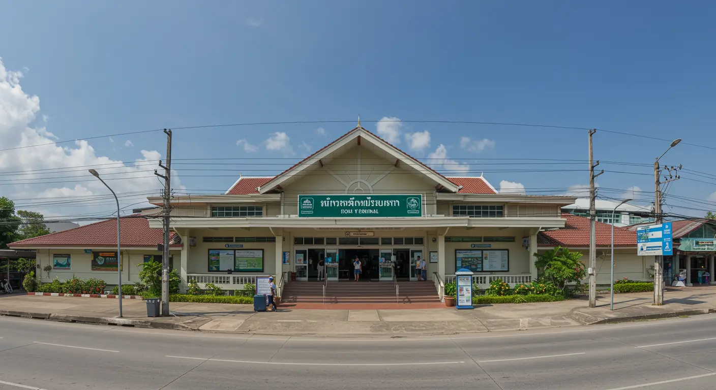 koh-lanta Main bus Station - Destination point for bangkok to koh-lanta route