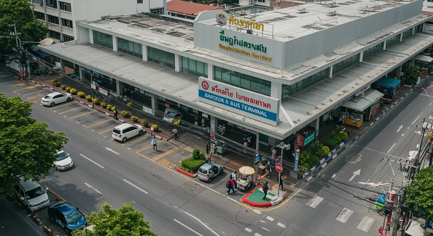 bangkok Main bus Station - Origin point for bangkok to koh-mak route