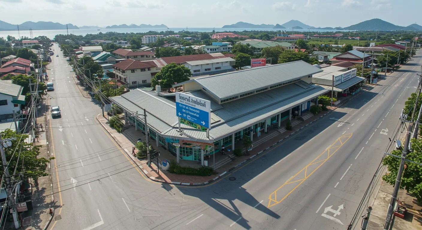koh-phayam Main bus Station - Destination point for bangkok to koh-phayam route