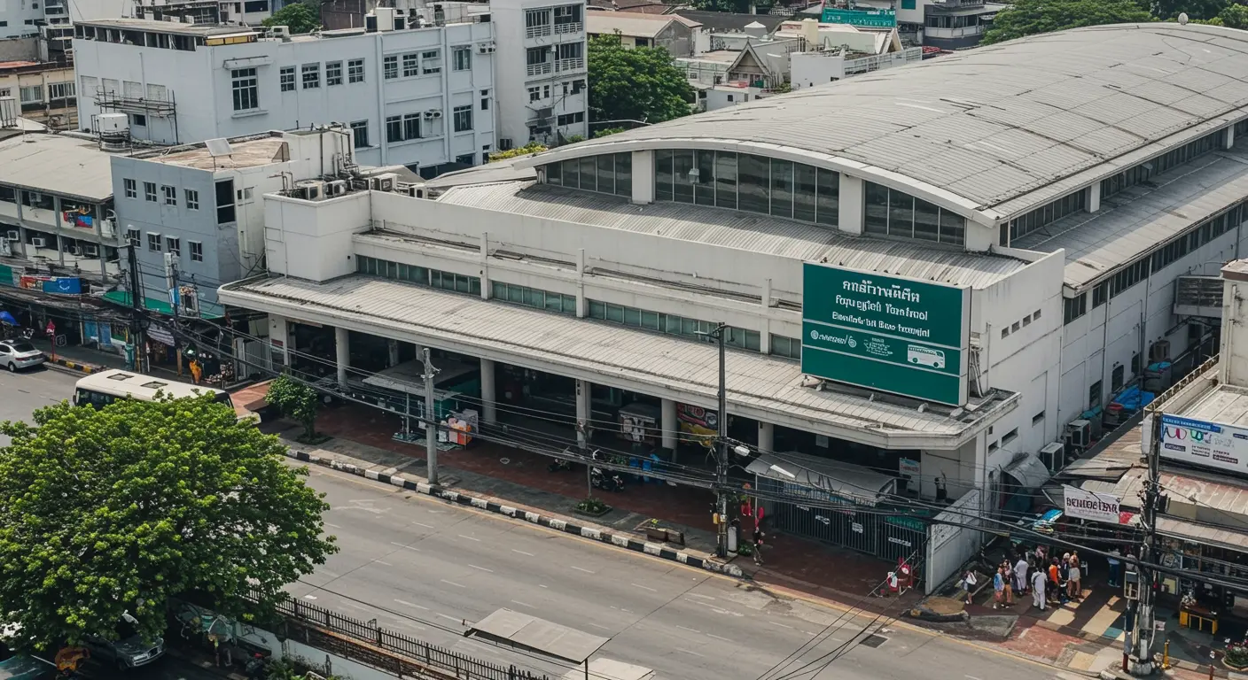 bangkok Main bus Station - Origin point for bangkok to koh-phayam route