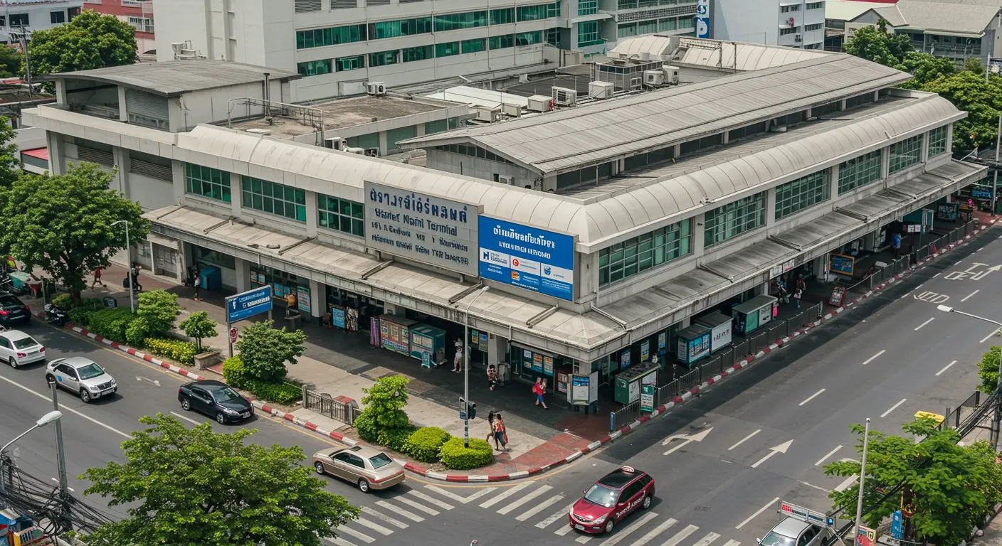 bangkok Main bus Station - Origin point for bangkok to laem-chabang route