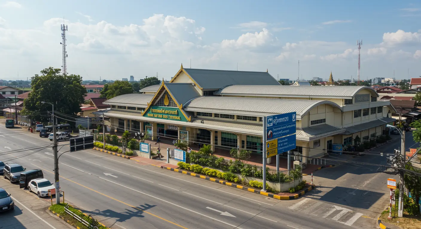 lampang Main bus Station - Destination point for bangkok to lampang route