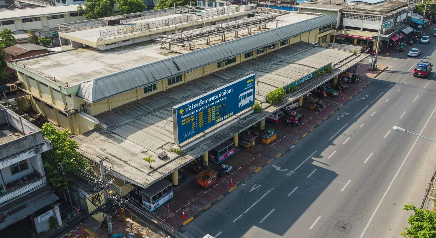lopburi Main bus Station - Destination point for bangkok to lopburi route