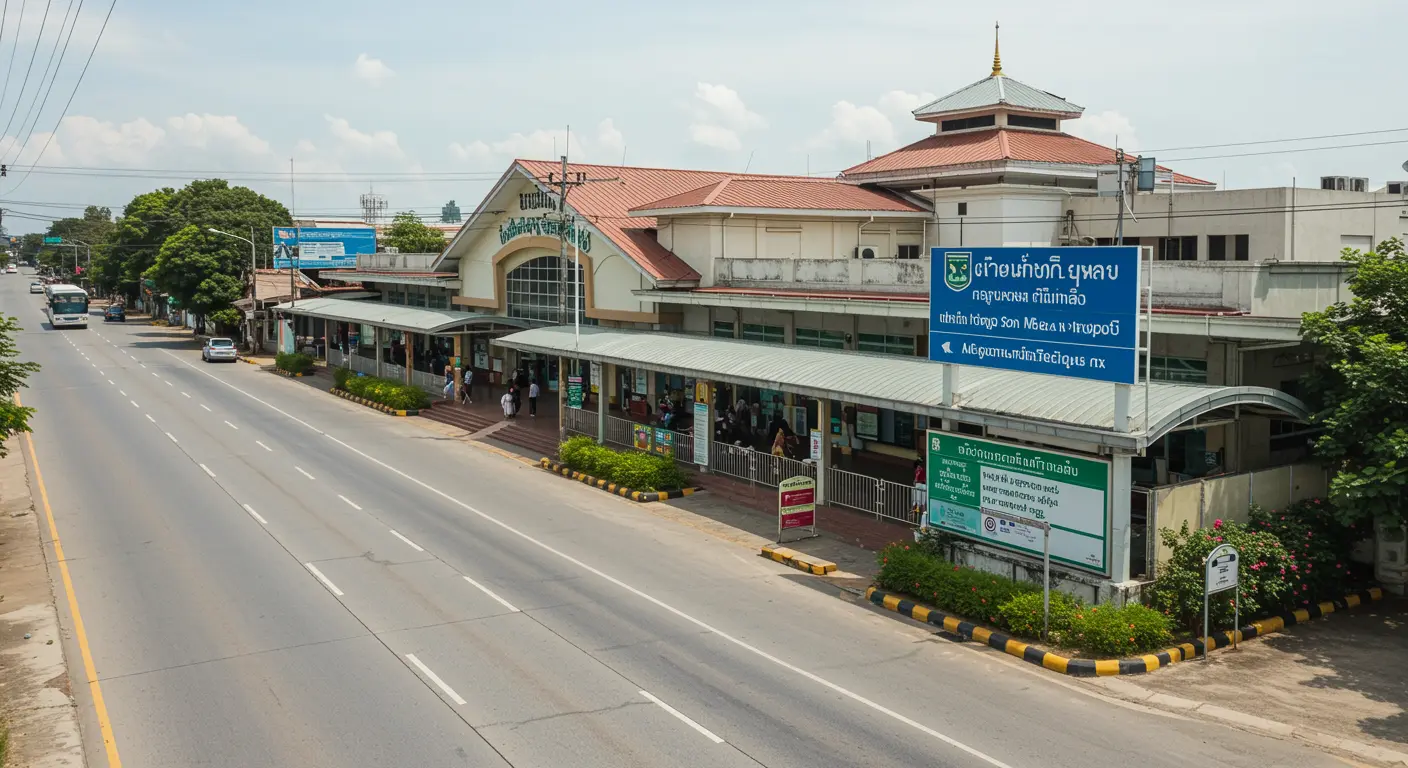 mae-hong-son Main bus Station - Destination point for bangkok to mae-hong-son route