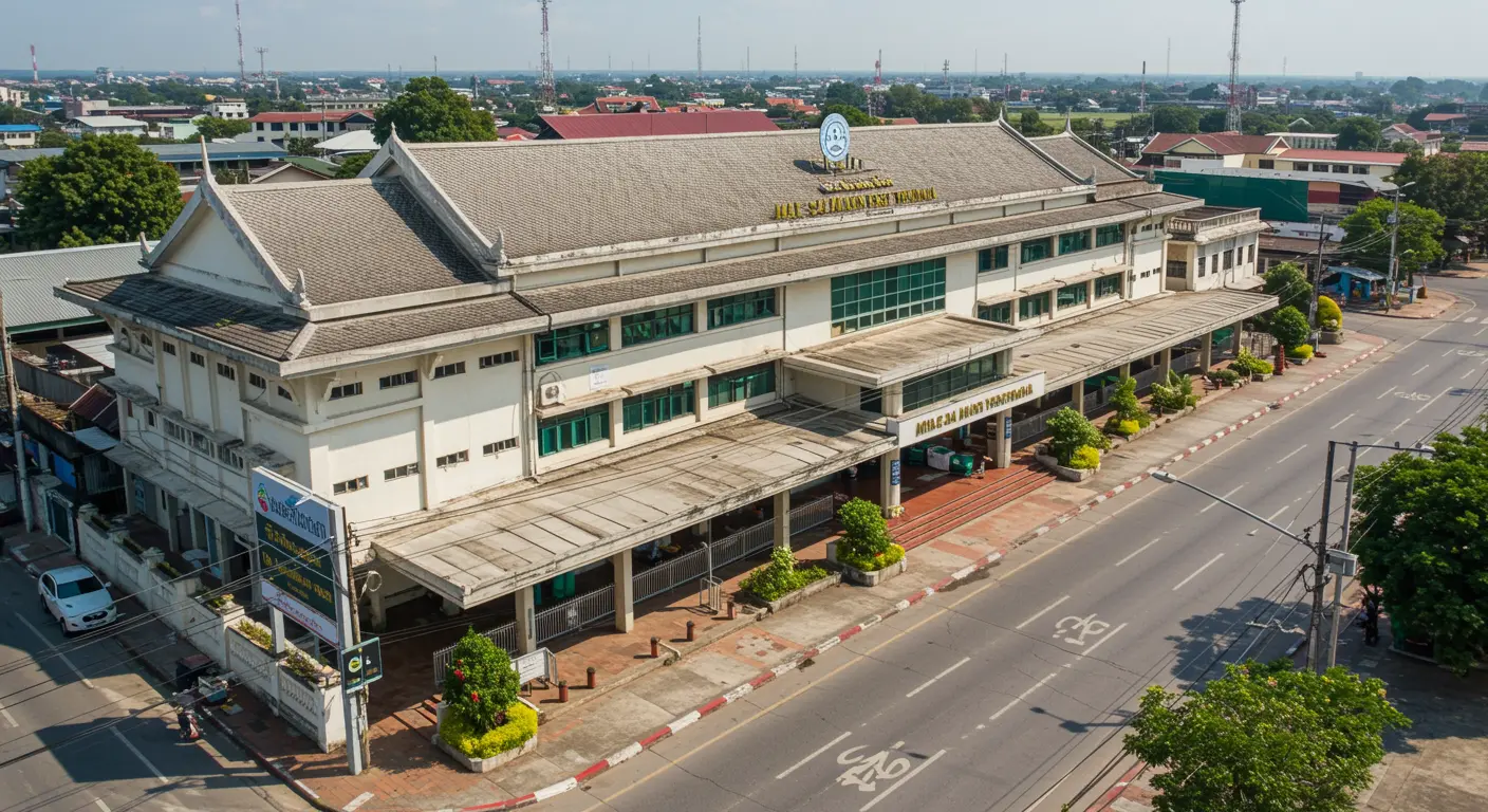mae-sai Main bus Station - Destination point for bangkok to mae-sai route