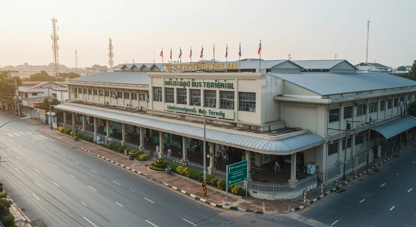 nakhon-phanom Main bus Station - Destination point for bangkok to nakhon-phanom route
