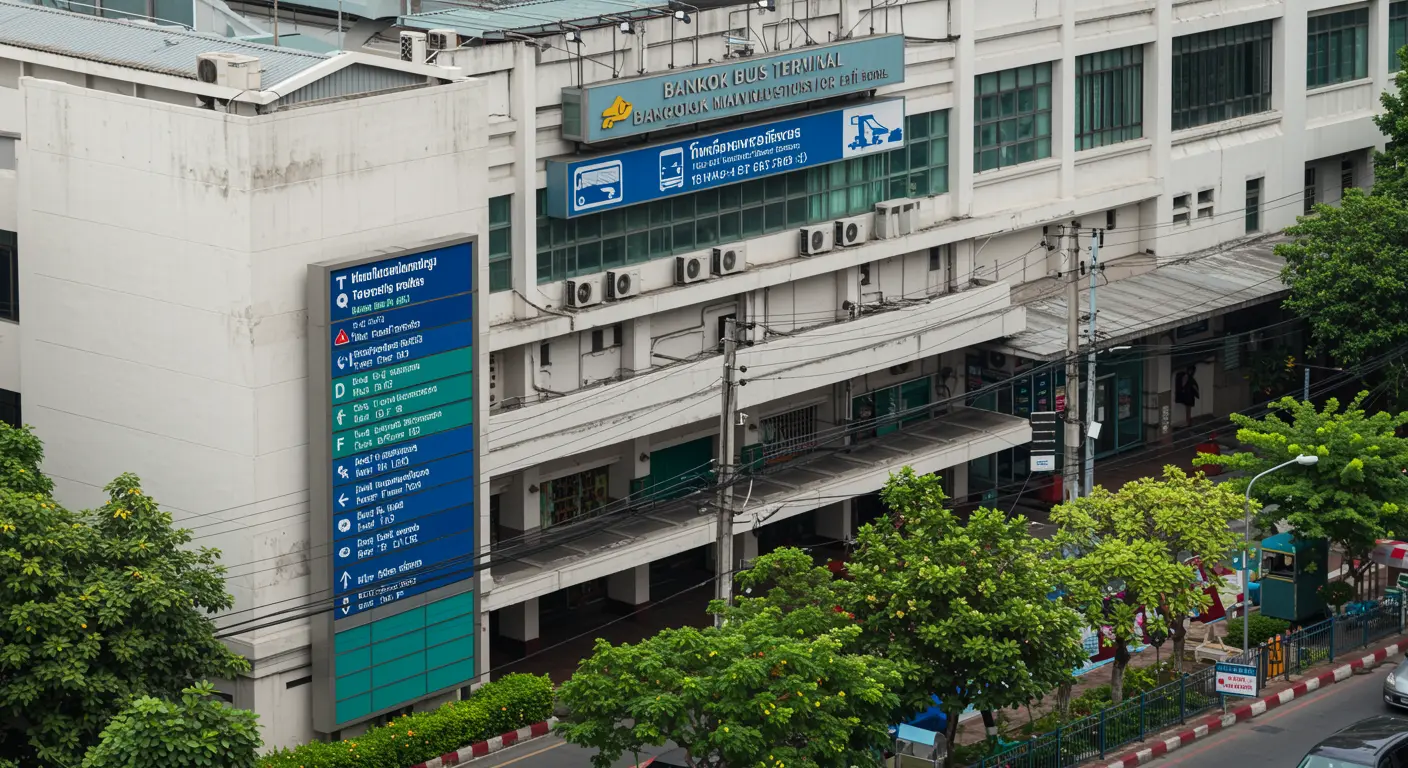 bangkok Main bus Station - Origin point for bangkok to nakhon-ratchasima route