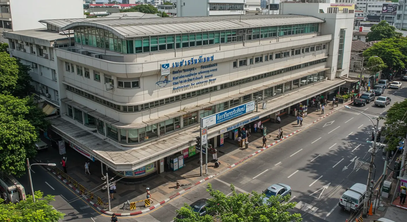 bangkok Main bus Station - Origin point for bangkok to nakhon-sawan route