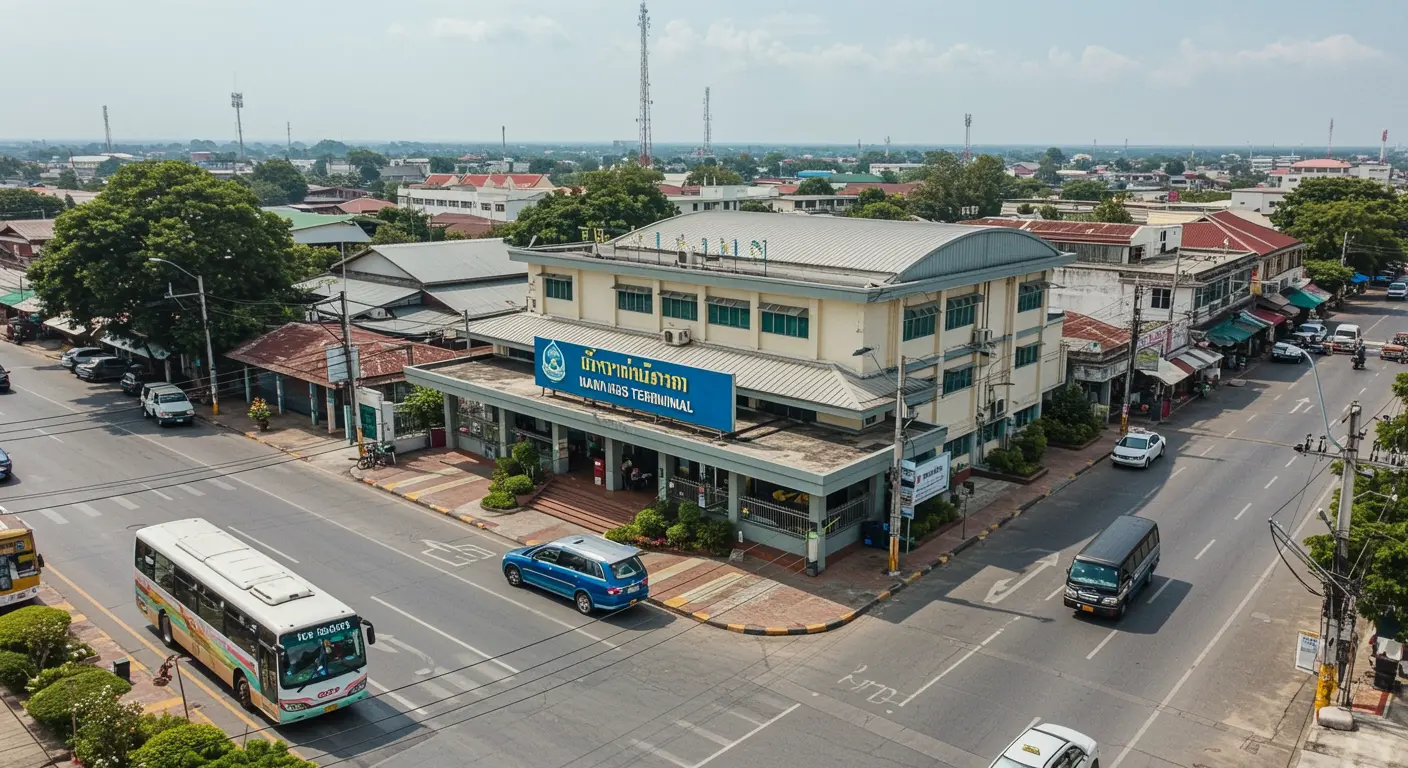 nan Main bus Station - Destination point for bangkok to nan route