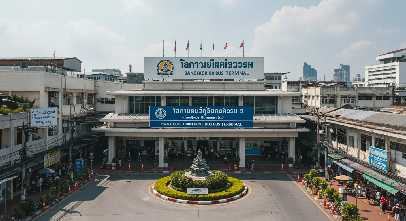 bangkok Main bus Station - Origin point for bangkok to nan route