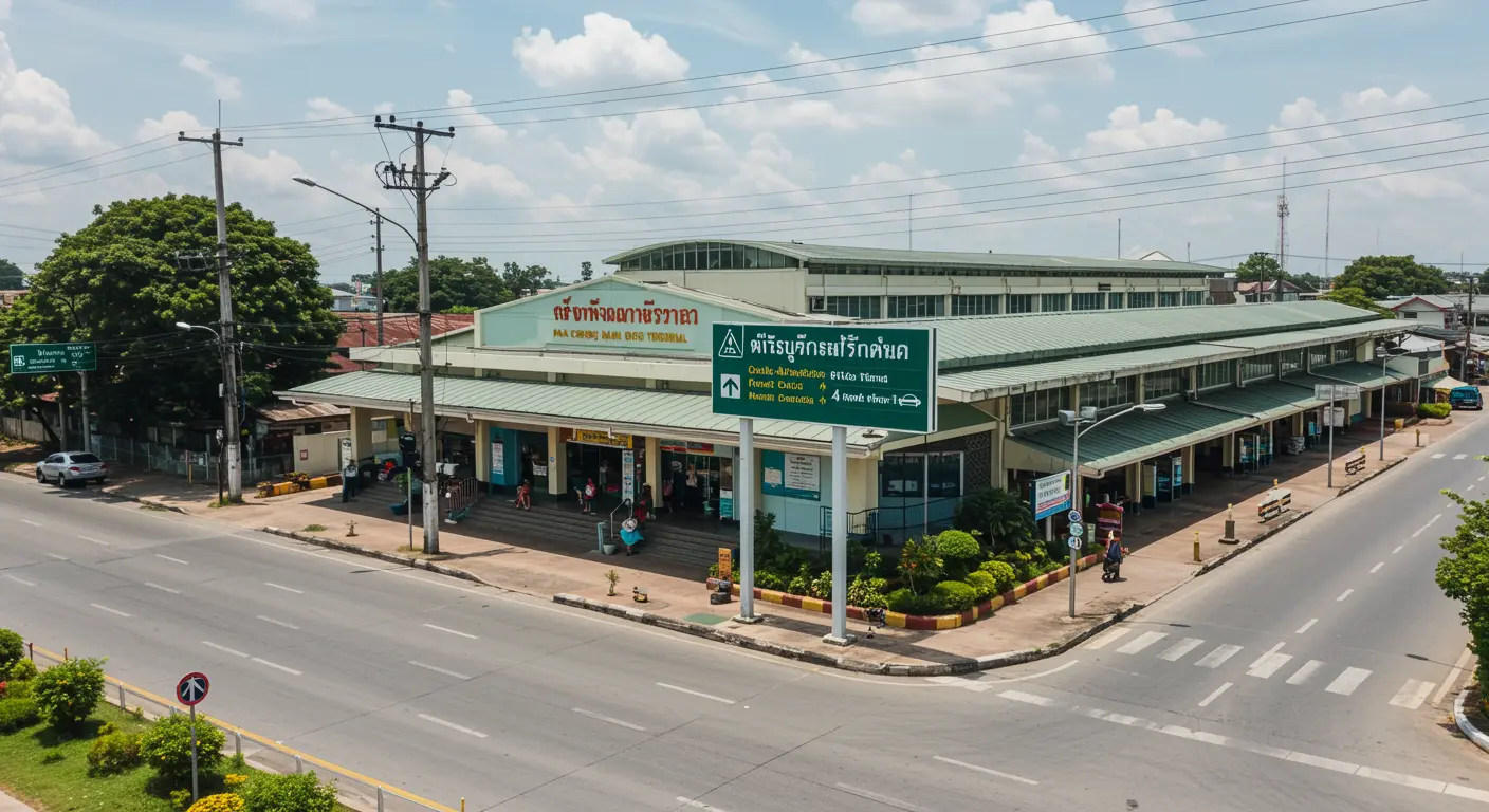 pak-chong Main bus Station - Destination point for bangkok to pak-chong route